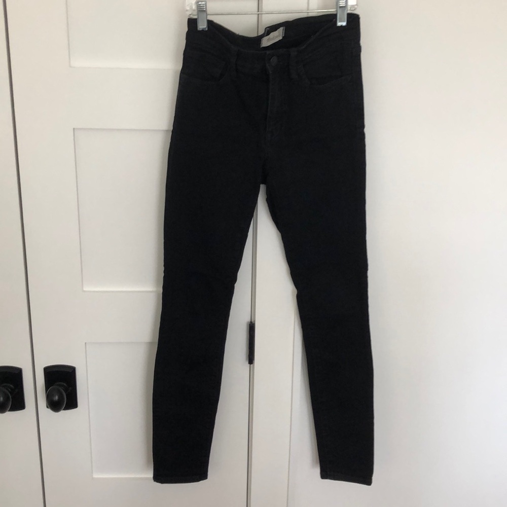 Madewell black denim